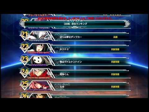BBCF Top 30 Dan Rankings As of 2/20/2016
