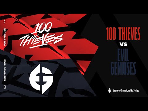 100 vs. EG - Week 8 Day 2 | LCS Spring Split | 100 Thieves vs. Evil Geniuses (2023)