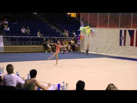 Spring cup 2012 kužele 2  místo Denisa Kobylková