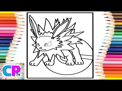 Pokemon Go Coloring Pages/Eevee Evolution to Jolteon-Electric/Elektronomia - Sky High [NCS Release]