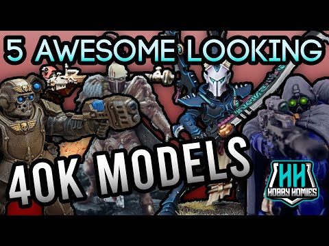 Churchy's 5 Favourite 40K Miniatures