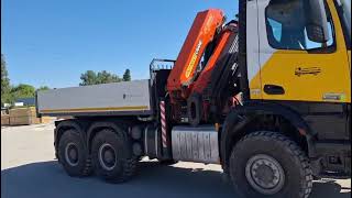 D&eacute;panneuse Mercedes-Benz Arocs 3345 6x6 BDF Palfinger PK 33002 EH | Image 5 - Autoline