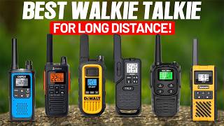 Best Walkie Talkie for Long Distance  2025  [Watch This Before You Make a Choice!]