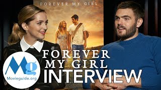 FOREVER MY GIRL Interview: Jessica Rothe &amp; Alex Roe