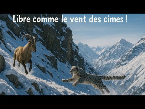 🏔️ Même le Léopard des Neiges Échoue ! L’Incroyable Évasion du Bélier Capricorne 🐏❄️