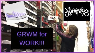 GRWM for WORK! | Journeys Edition!