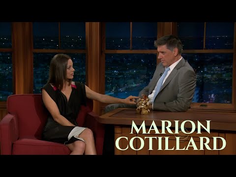 Marion Cotillard’s Irresistible French Temptation with Craig Ferguson on The Late Late Show!