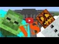 Minecraft: БИТВА МОБОВ #1 ЗОМБИХАЛК vs СНЕЖНЫЙ УБИЙЦА! 