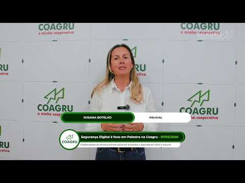 Coagru Informativo - Segurança digital é tema de palestra para colaboradores da Coagru