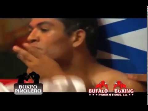 Pelea Jose Alfaro vs Marcos Mojica - Bufalo Boxing