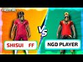 SHISUI FF VS NGD PLAYER LIVE YOUTUBER REACTION NGDplayerLive