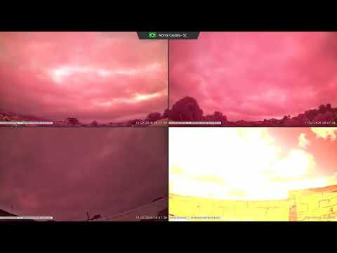 Timelapse do céu - Uma semana em alguns instantes em Santa Catarina - Monte Castelo - 16/02/2026
