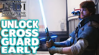 Star Wars : Jedi Survivor - How to Unlock CROSSGUARD STANCE EARLY