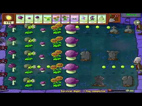 Team Pea and Shroom vs 99 Zombies Dancing | Plants and Zombies
