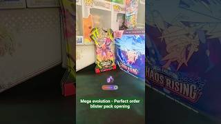 Mega evolution - Perfect order blister pack opening #pokemon #pokémon #pokemoncards #pokemontcg #tcg