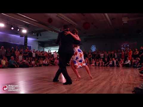 Tim Dany y Kira Makarova at Daily Milonga @Belgrade Tango Encuentro 2018 1/3