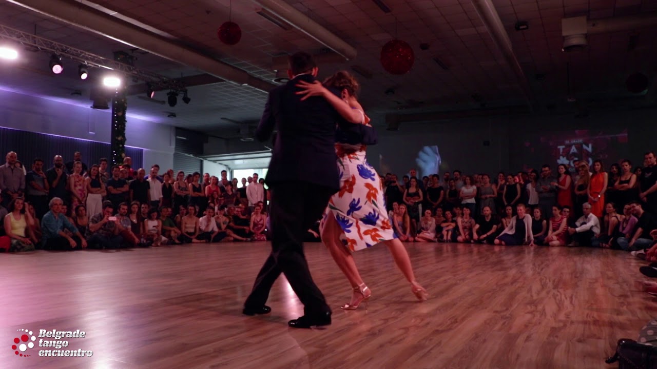 Tim Dany y Kira Makarova at Daily Milonga @Belgrade Tango Encuentro 2018 1/3