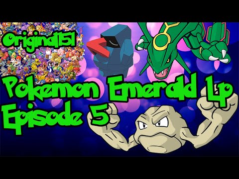 Pokemon Emerald LP W/ Original151 Episode 5 - Gym Leader Roxanne!