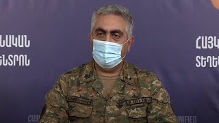 Пресс-конференция представителя МО РА Арцруна Ованнисяна