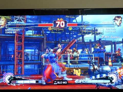 SSF4 Ranked Match Replay 43 sylintasassyn (CODY) vs luisVnzla (CHUN-LI) PS3 runback