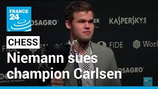 US grandmaster Niemann sues chess champion Carlsen, Chess.com over cheating charges • FRANCE 24