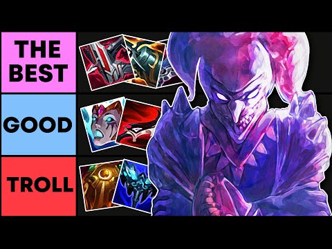 Shaco Build Tier List - Ranking, Explaining & Comparing All Viable & Troll Builds Guide - The Clone