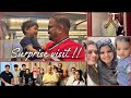 Surprise Family Reunion In Qatar