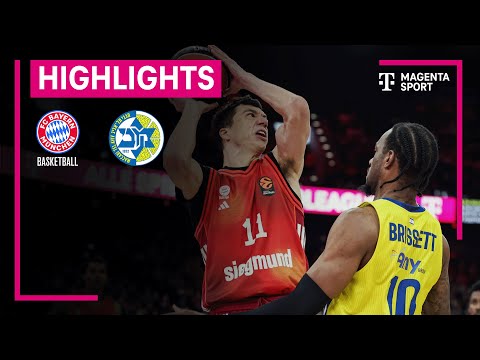 FC Bayern München - Maccabi Tel Aviv | EuroLeague | MAGENTA SPORT