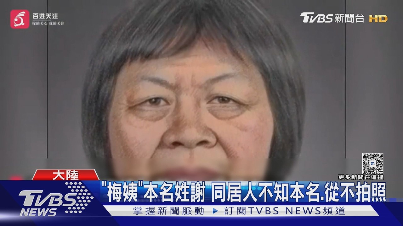 影音/大陸拐童魔人落網!神隱21年從不拍照 警公布「梅姨」畫像相似度僅3成