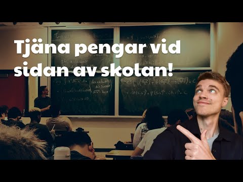 Så tjänar jag 5000 kr varje månad på internet (vid sidan av skolan)