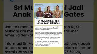 Langkah Berkelas Sri Mulyani! Langsung Jadi Orang Kepercayaan Bill Gates usai Pensiun Jadi Menteri