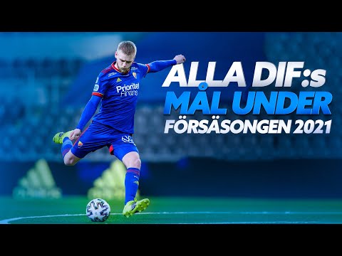 Alla DIF:s Mål Under Försäsongen 2021 hittills