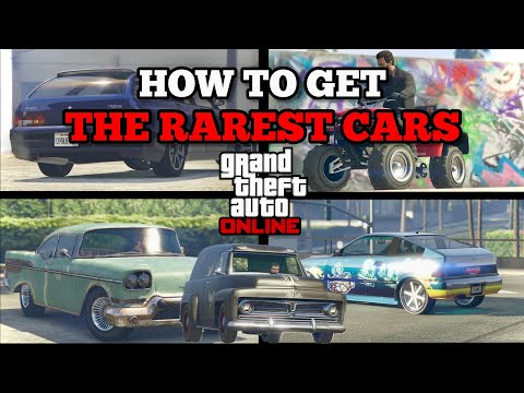 How To Get The Actual Rarest Cars In GTA Online