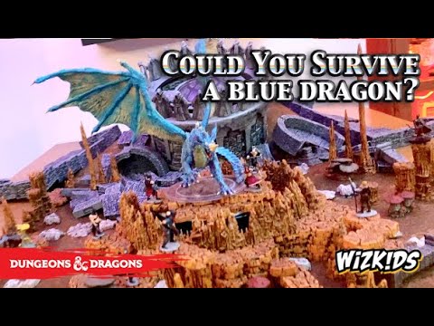 Could your D&D character survive a Blue Dragon?