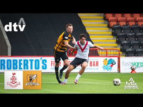 FC Airdrieonians Airdrie 1-2 FC Alloa Athletic 