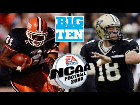 #3位イリノイ州 @ 2位パデュー州 - NCAAフットボール2003 GOATトーナメント (ビッグテン第2戦) (#3 Illinois @ #2 Purdue - NCAA Football 2003 GOAT Tournament (Big Ten Round 2))