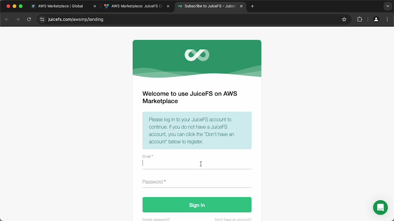 How to use JuiceFS on AWS Marketplace