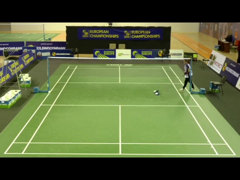 Ukraine (Ilyinskaya/Zharka) vs Scotland (O'Donnell/Torrance) -EMTC19 Qualification Group 2 (Day 1)