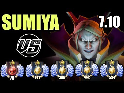 SumiYa [Invoker] Vs High Ranking Divine Players! No mercy at all Pro gameplay Dota 2