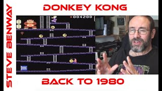 Donkey Kong on Texas Instruments TI99/4a / Go back to 1980, choose a computer.