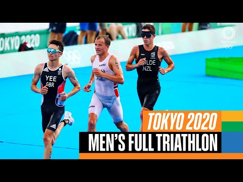 Men's FULL Triathlon 🏊‍♂️🚴‍♂️🏃‍♂️ | Tokyo Replays