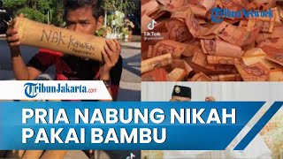 Viral Pria Menabung dalam 6 Batang Bambu Selama 3 Tahun untuk Biaya Nikah, Kumpulkan Rp 31 Juta
