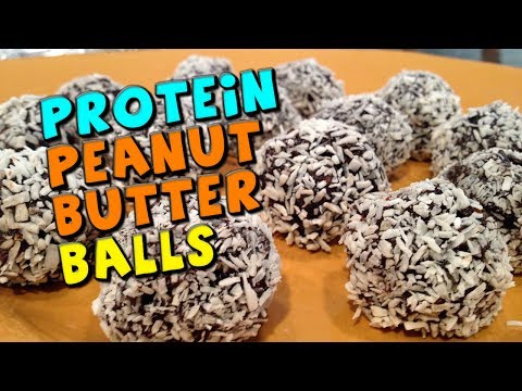 Protein Peanut Butter Balls | No Bake Energy Ball Recipe