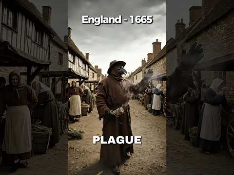 England: Life in the Plague 1665 🦠  #history #plague #medieval #fyp #london #1665 #darkages