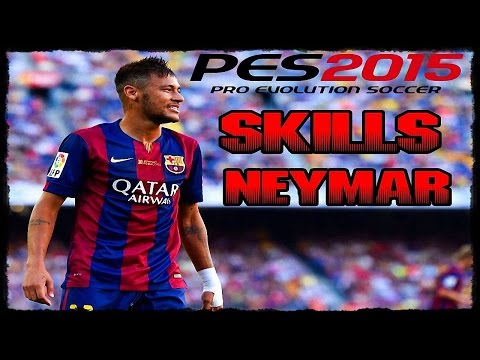 PES2015 | NEYMAR JR - SKILLS | F.C BARCELONA 2015 - 1080p 60fps