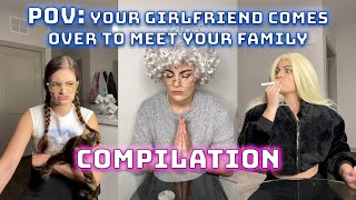 Your Girlfriend Comes Over To Meet Your Family | Mikaela Happas