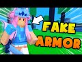 I Disguised myself in FAKE Armor in Roblox Bedwars...