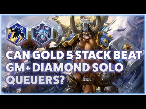 Muradin Avatar - CAN GOLD 5 STACK BEAT GM+DIAMOND SOLO QUEUERS? -Grandmaster Storm League