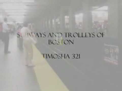 Subway and Trolleys in Boston 2006 - Shot with Camera (XP-Potato-322)