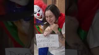 El payaso quiere el número de Alejo Igoa 😱🤡 #shorts